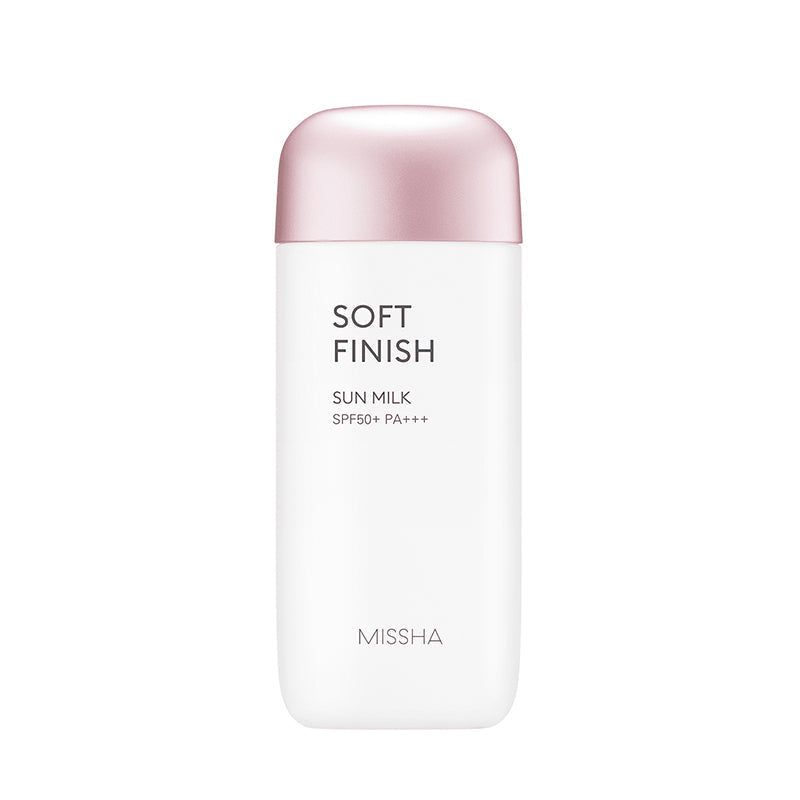 Missha All Around Safe Block Soft Finish Sun Milk SPF50+ PA+++ - Glamourous Grace