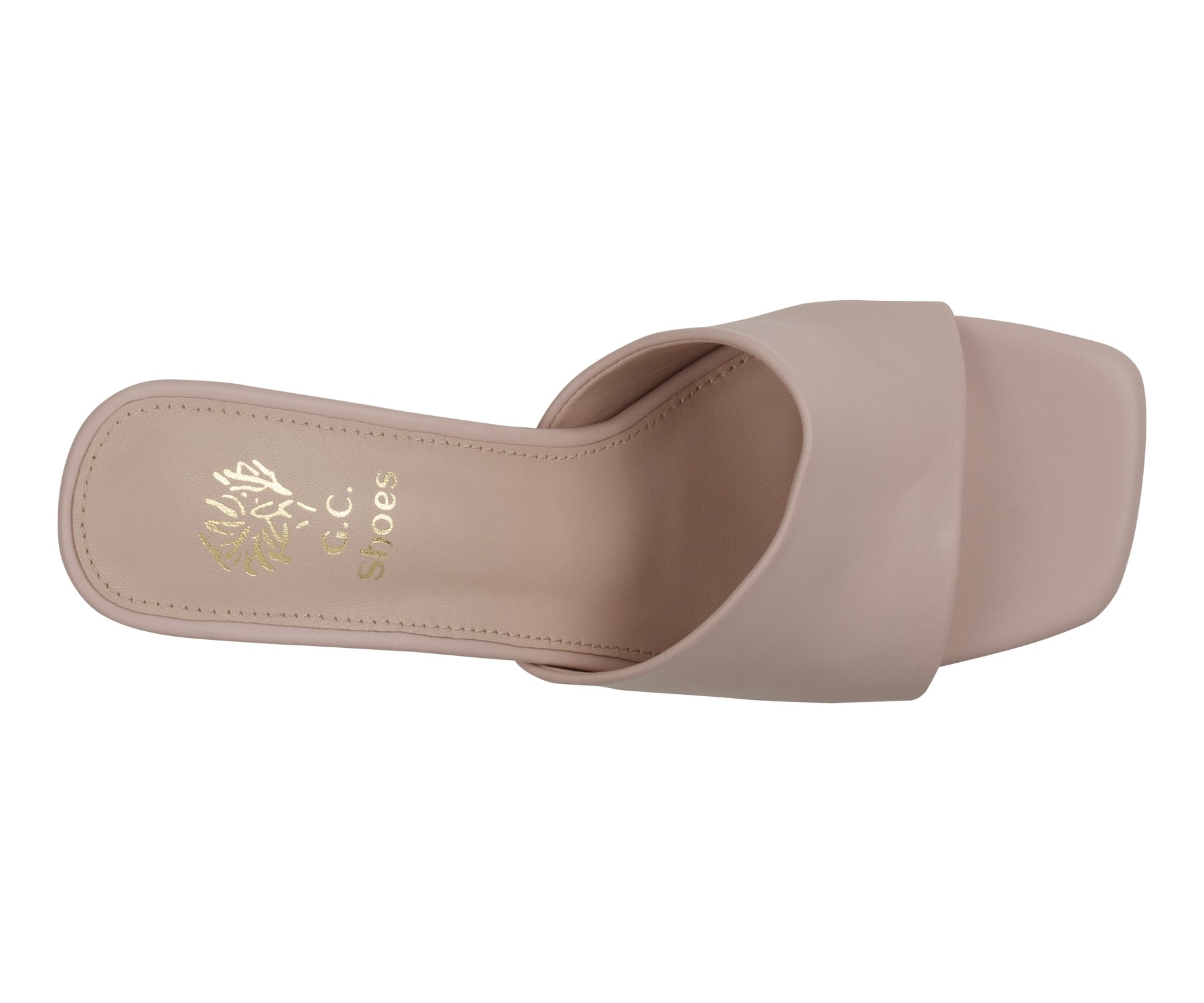 Women's Soho Nude Square Toe Heeled Sandals - Glamourous Grace