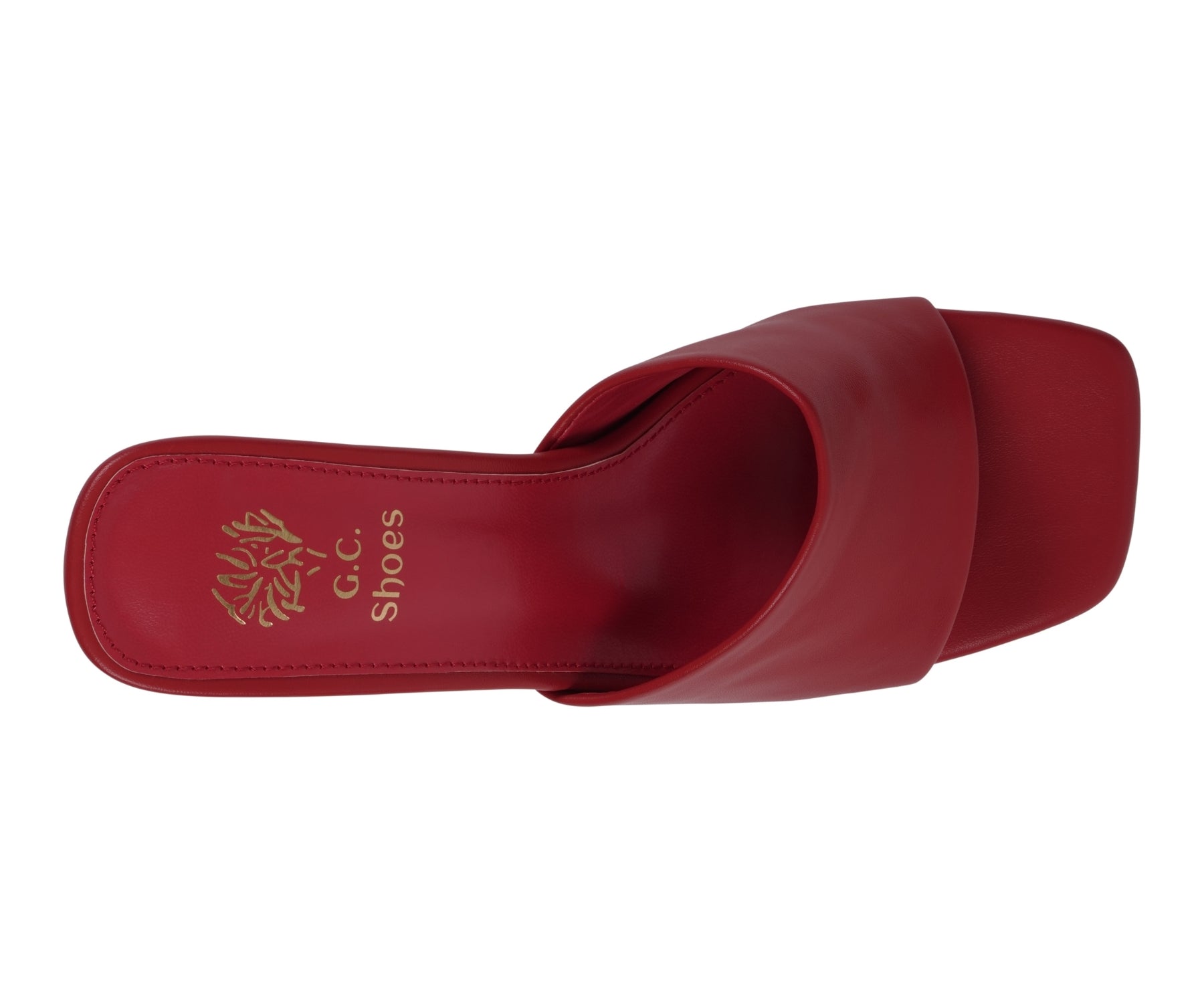 Women's Soho Red Square Toe Heeled Sandals - Glamourous Grace