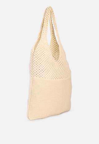 Somerset Knitted Woollen Tote Bag