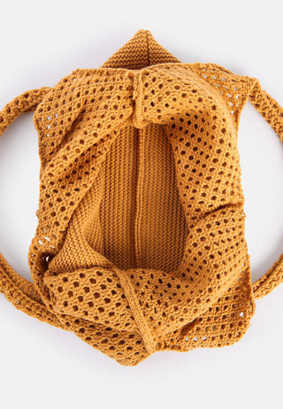 Somerset Knitted Woollen Tote Bag