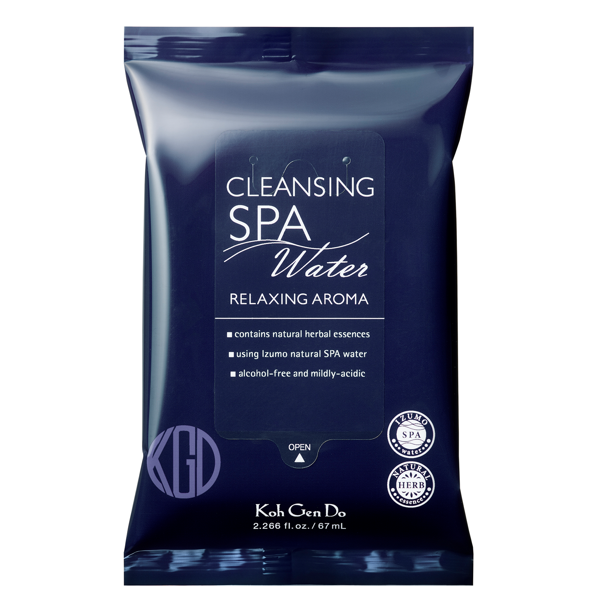 Spa Cleansing Water Cloths - Relaxing Aromas - Glamourous Grace