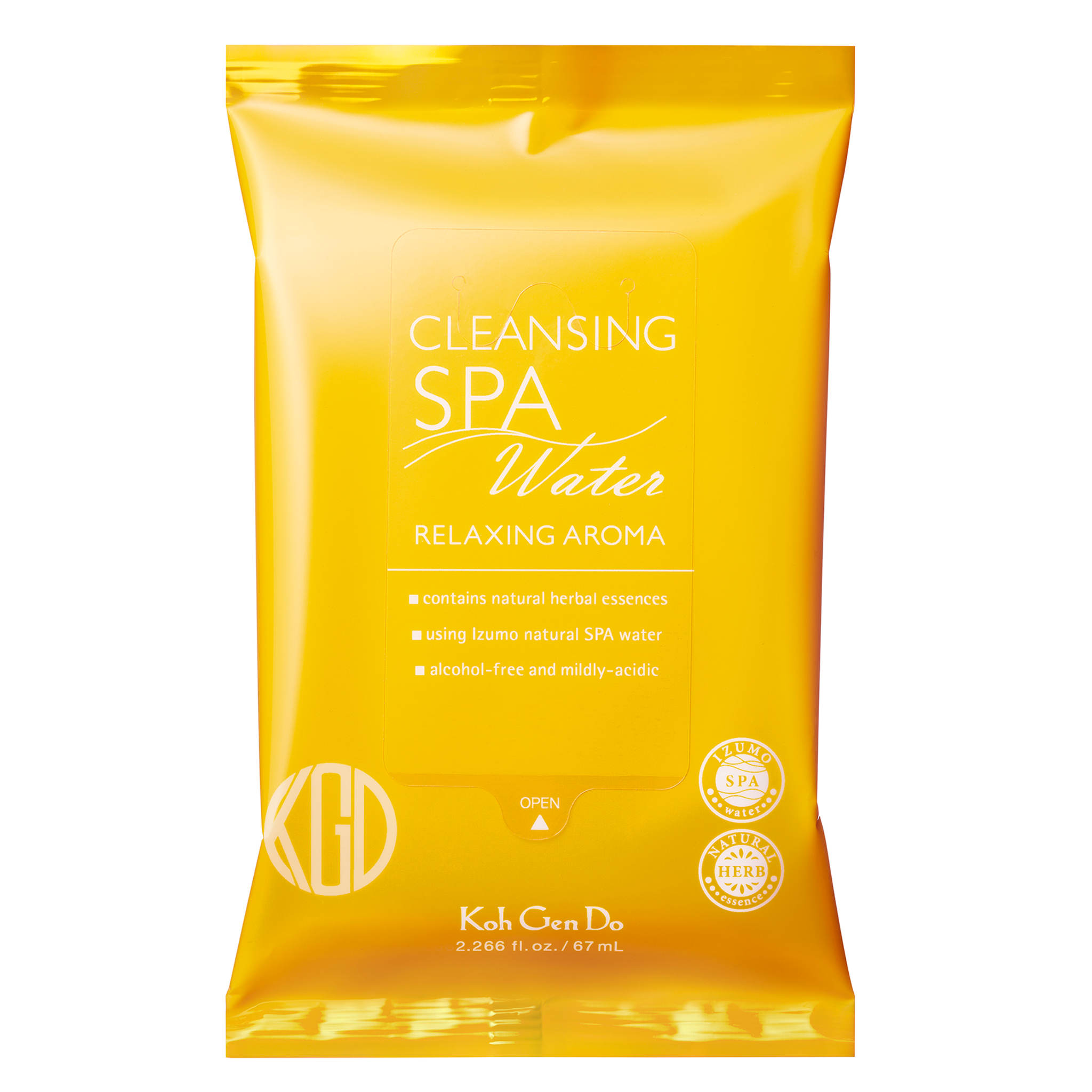 Spa Cleansing Water Cloths - Relaxing Aromas - Glamourous Grace