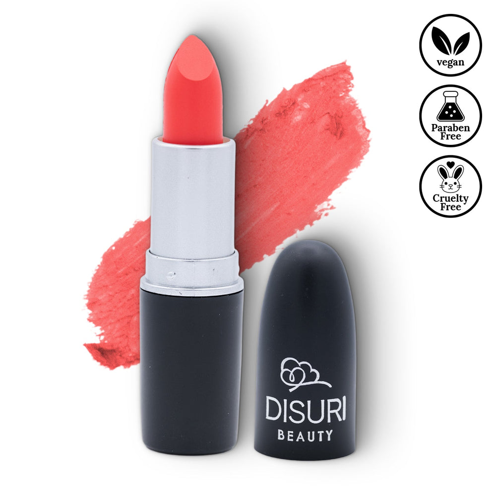 DISURI Beauty Matte Bullet Lipstick - Spicy Coral (#05)