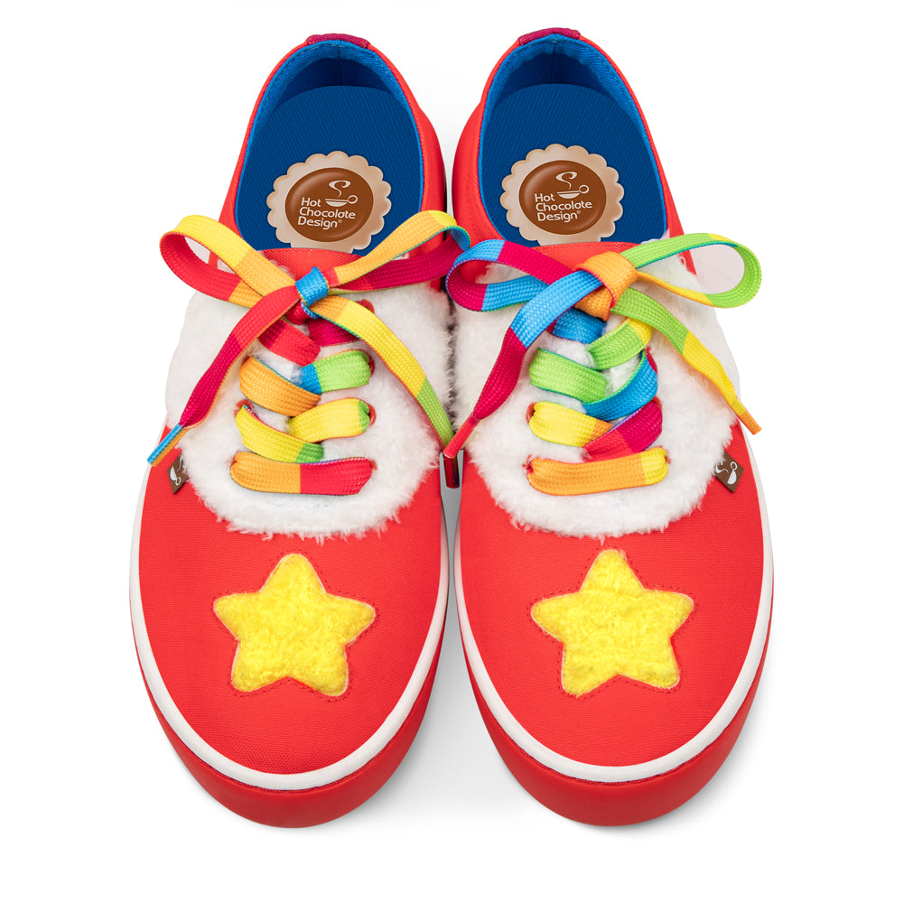 Star Fluff Women's Casual Sneakers - Glamourous Grace