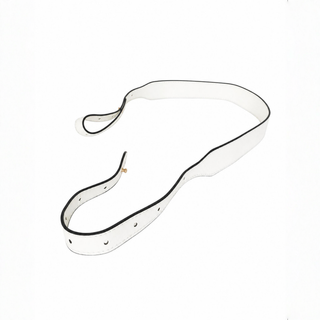 White Adjustable Strap - Glamourous Grace