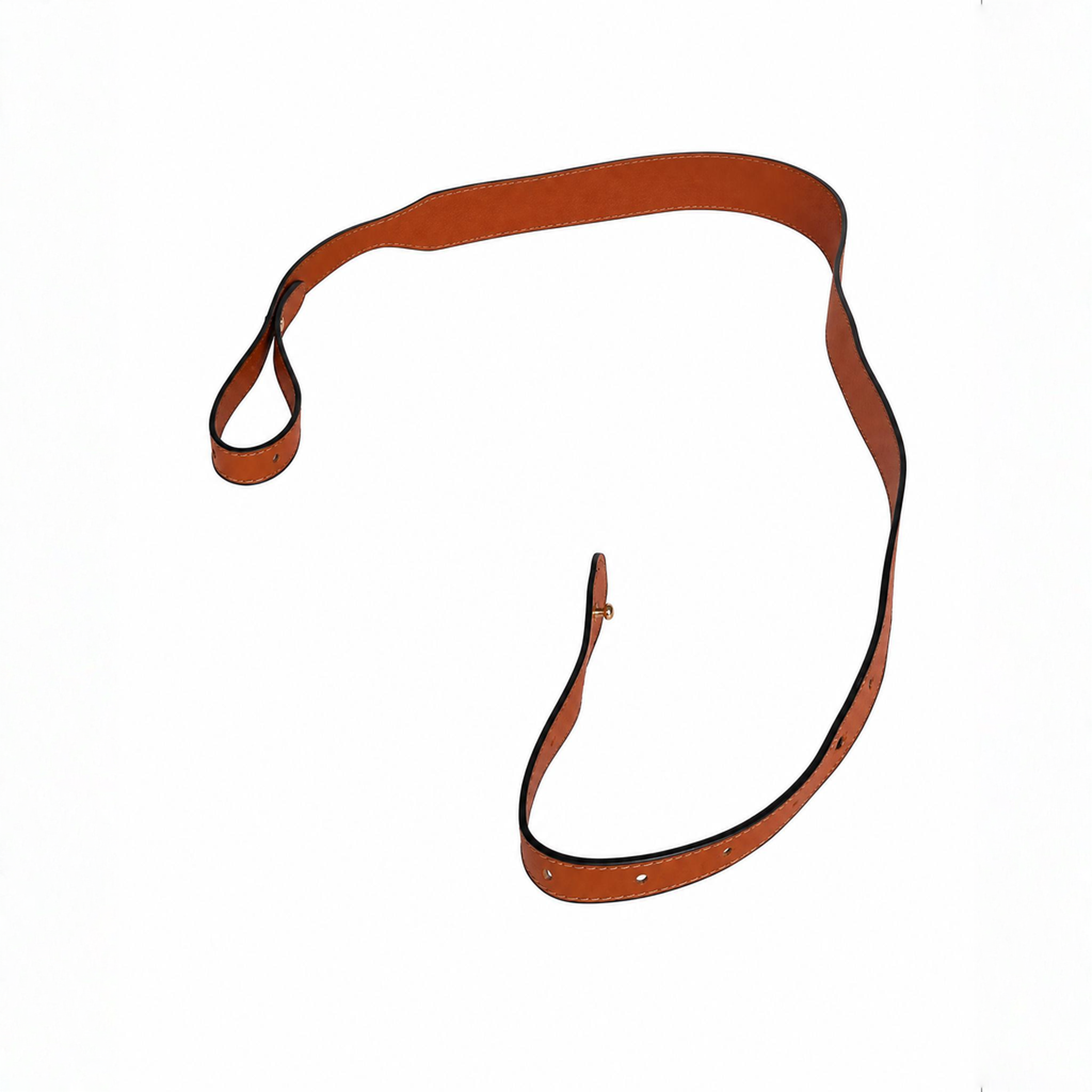 Cognac Adjustable Strap - Glamourous Grace