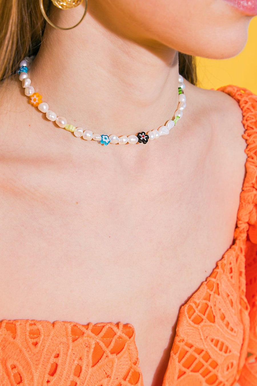 NICOLE PEARL NECKLACE - Glamourous Grace