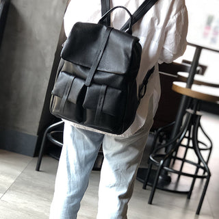Stylish Full Grain Leather Backpack Natural Cow Leather Travel Backpack Women Leather School Backpack TSM1931