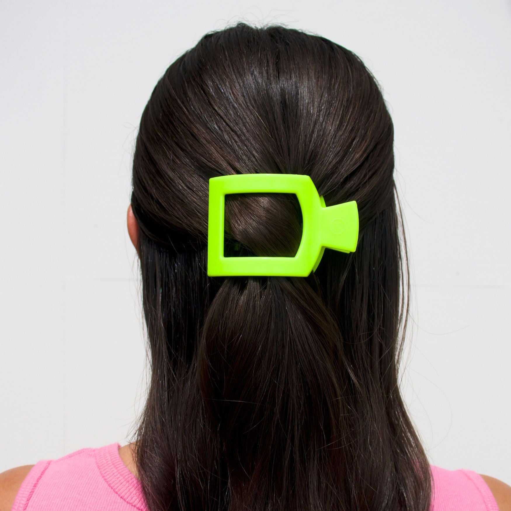 Summer Brights Small Flat Square Hair Clip - Glamourous Grace