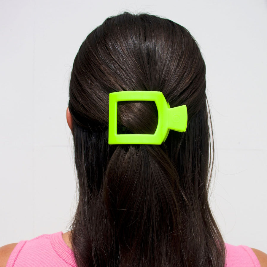 Summer Brights Small Flat Square Hair Clip - Glamourous Grace