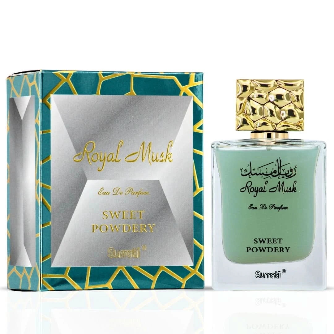 Surrati Royal Musk Sweet Powdery Eau de Parfum Spray 3.4 oz