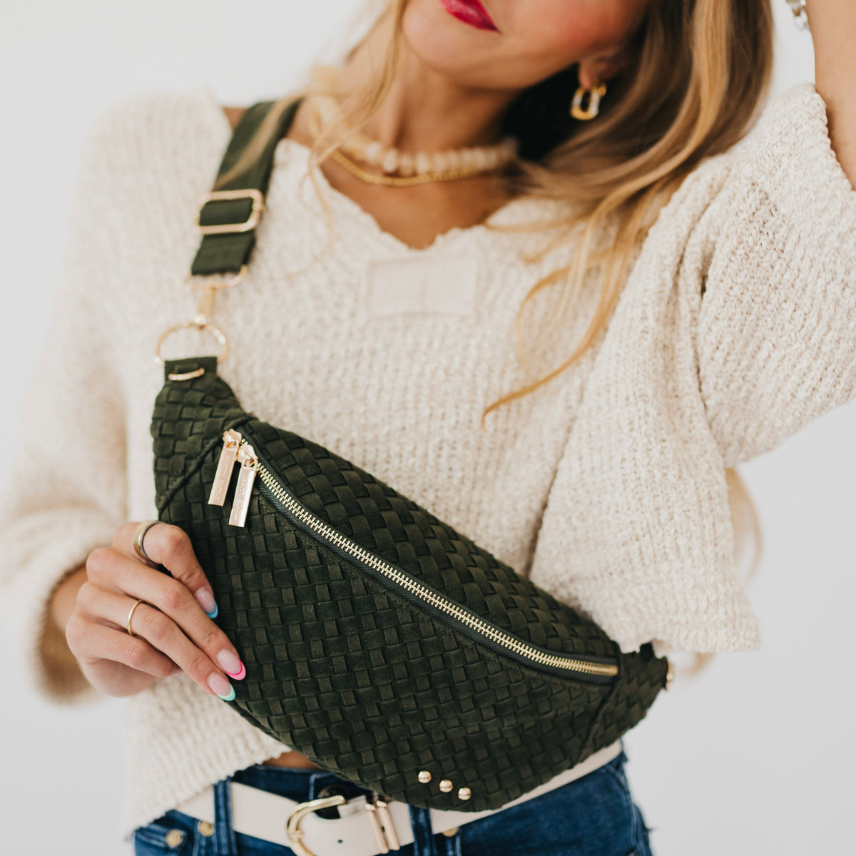Susie Suede Bum Bag - Glamourous Grace