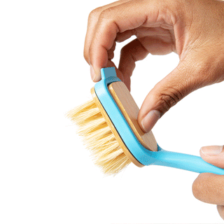 Compostable Dish Brush with Replaceable Head – No Microplastics, No Plastic Waste