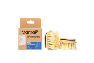 Compostable Dish Brush with Replaceable Head – No Microplastics, No Plastic Waste