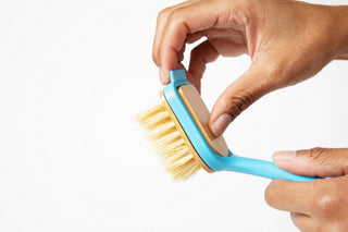 Compostable Dish Brush with Replaceable Head – No Microplastics, No Plastic Waste
