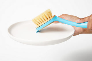 Compostable Dish Brush with Replaceable Head – No Microplastics, No Plastic Waste