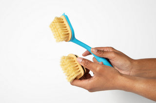 Compostable Dish Brush with Replaceable Head – No Microplastics, No Plastic Waste