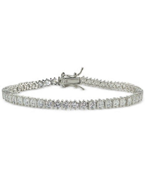 Giani Bernini Cubic Zirconia Boxed Tennis Bracelet in 18k Gold-Plated - Glamourous Grace