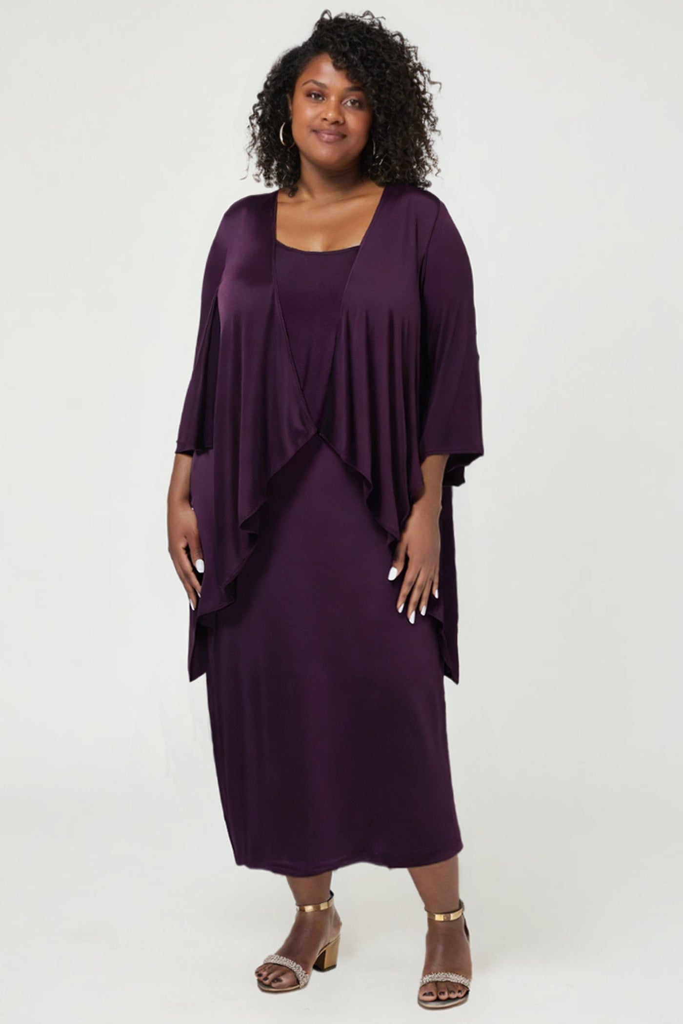 Amoris T9000 Semi-Formal Evening 2-Piece Gown - Glamourous Grace