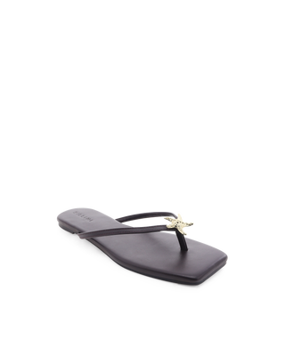 Talise Dark Cacao Flip Flops