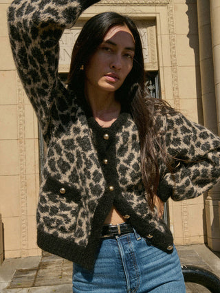 Nation LTD Tessa Jacquard Cardigan