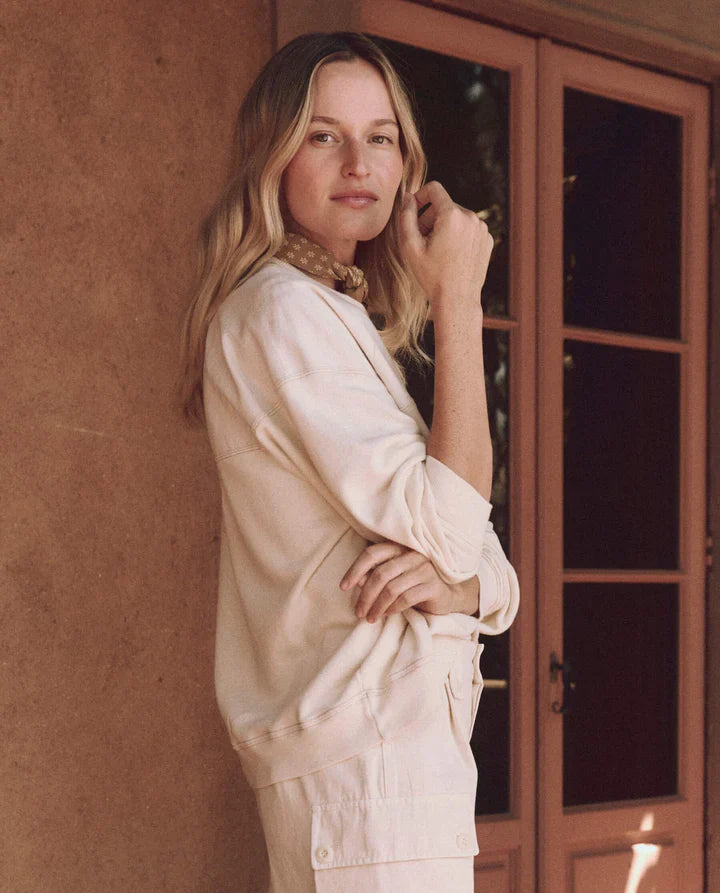 The Great. The Western Slouch Sweatshirt - Glamourous Grace
