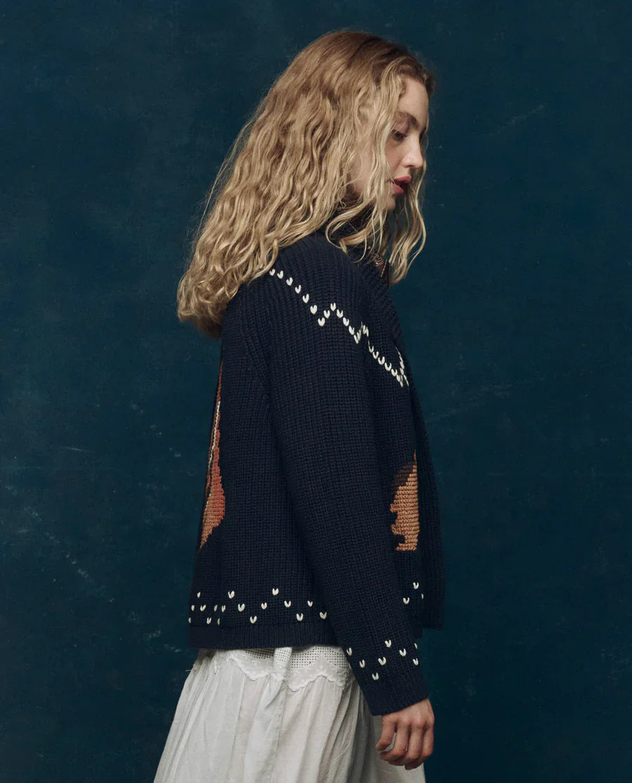 The Great. The Horse Cardigan - Glamourous Grace