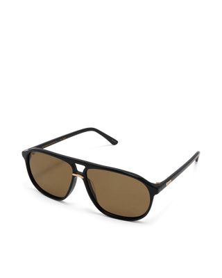 The Cyrus Black Chocolate Sunglasses