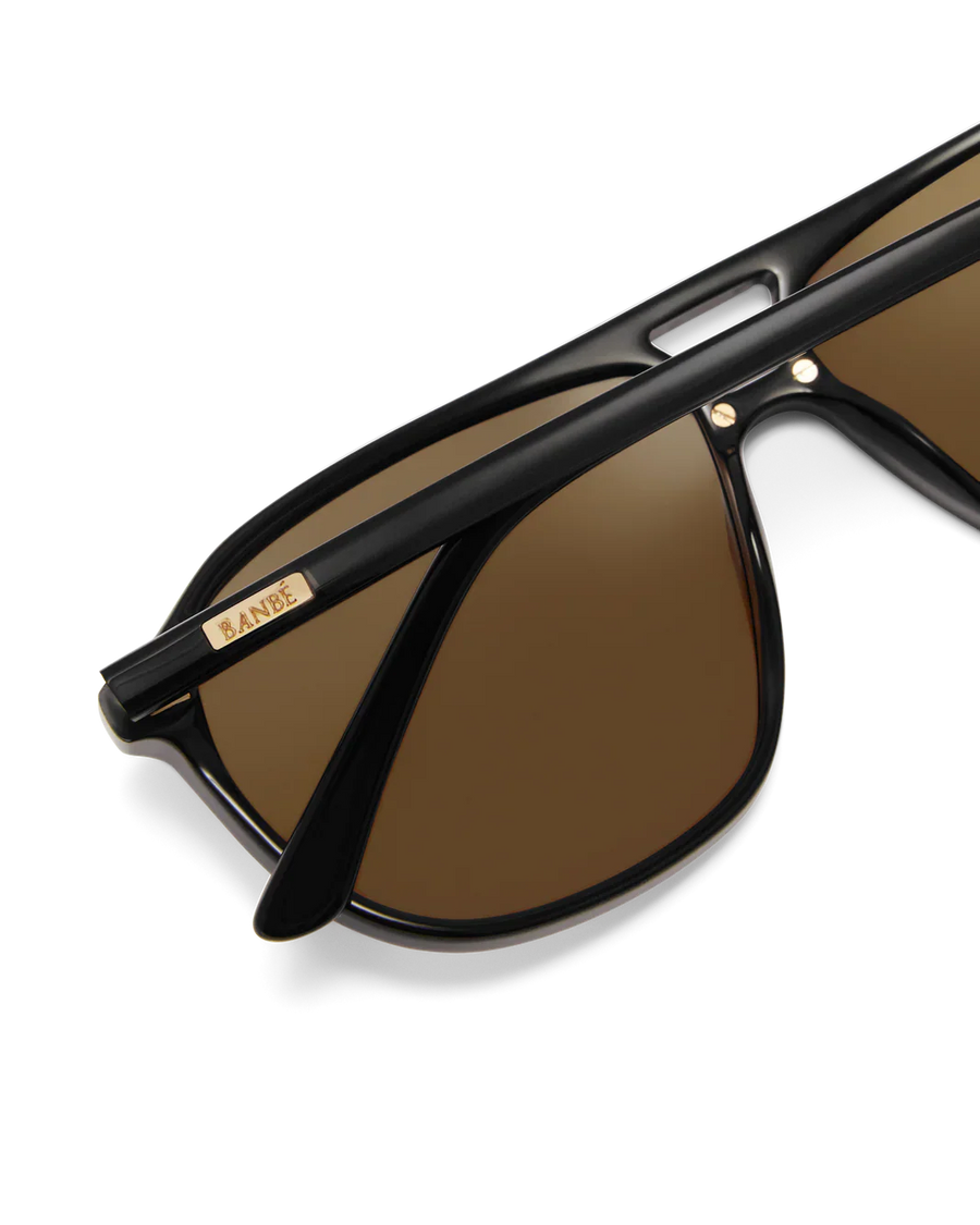 The Cyrus Black Chocolate Sunglasses