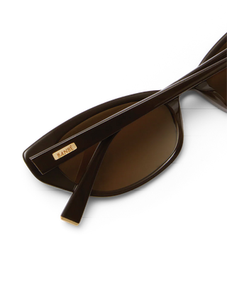 The Demi Dark Cacao Espresso Sunglasses