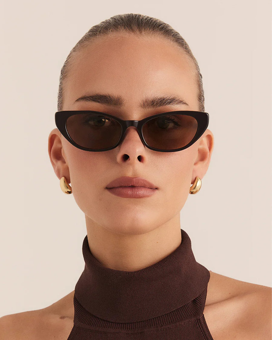 The Demi Dark Cacao Espresso Sunglasses