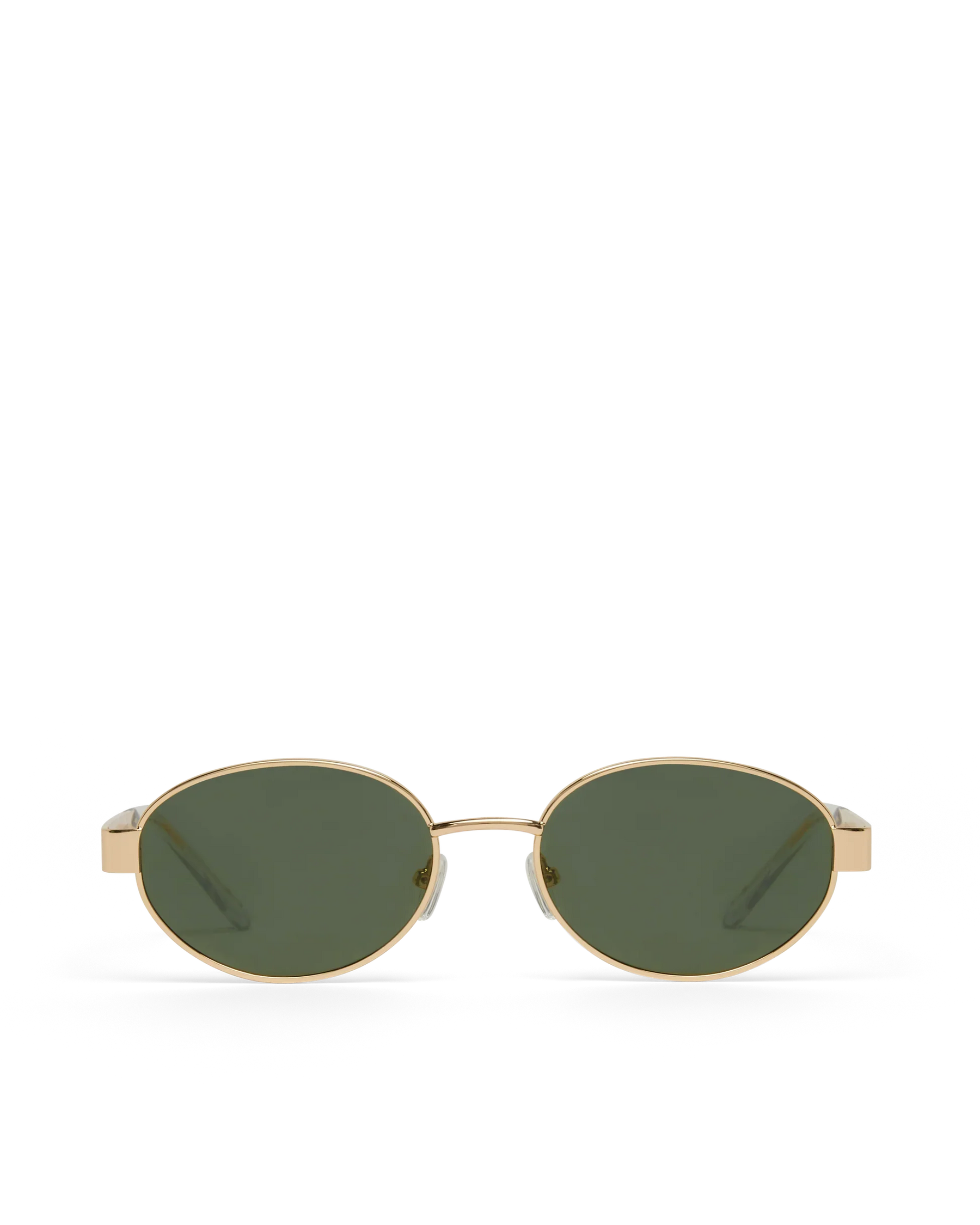 The Evangelista Sunglasses Gold Green