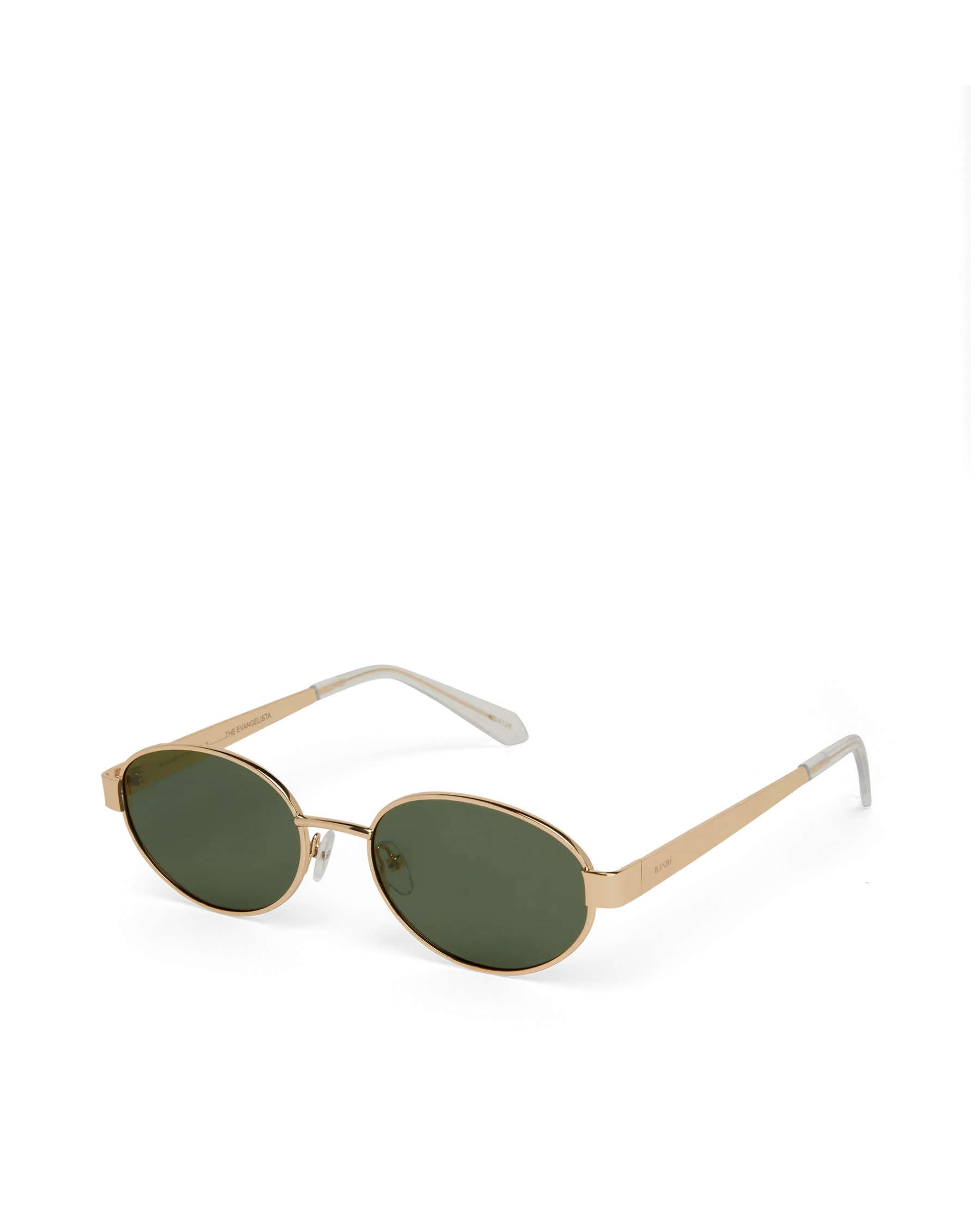 The Evangelista Sunglasses Gold Green