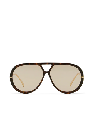The Harley Sunglasses Cacao Tort Peach