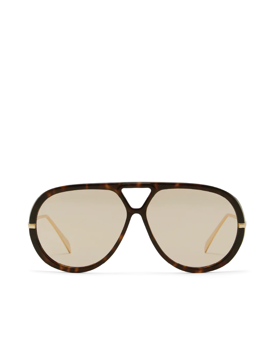 The Harley Sunglasses Cacao Tort Peach