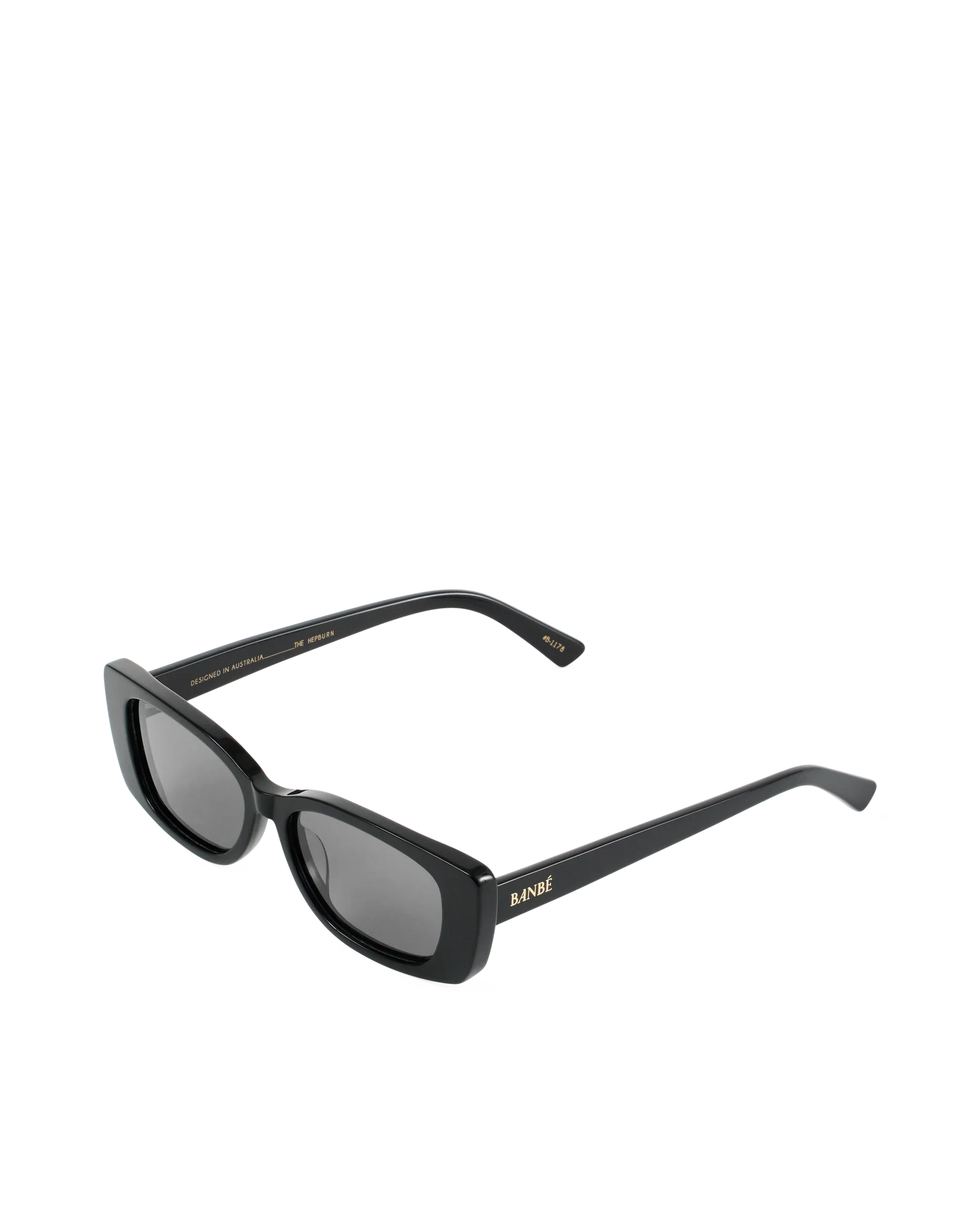 The Hepurn Sunglasses | Black Smoke