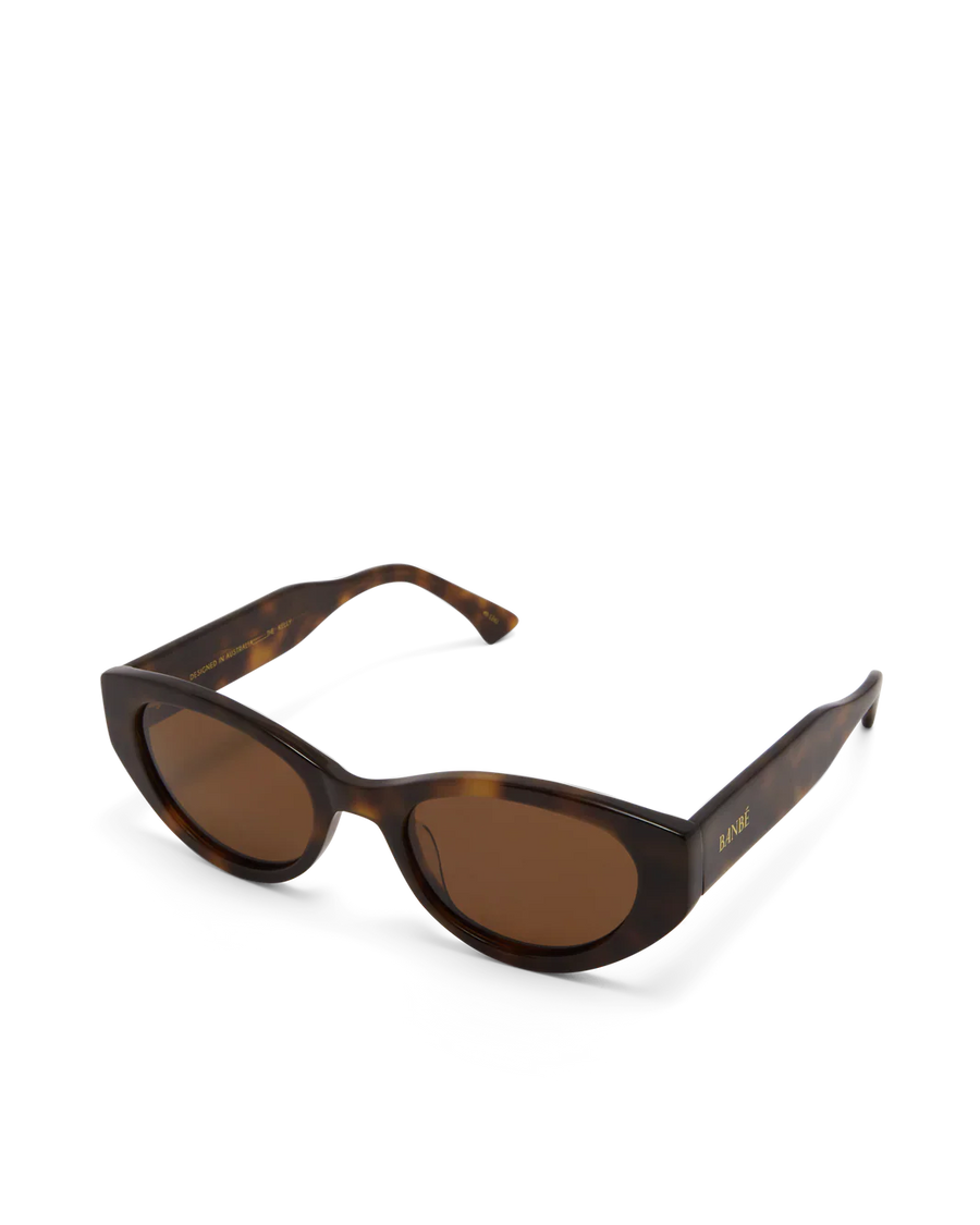 The Kelly Sunglasses Havana Tort-Hazel
