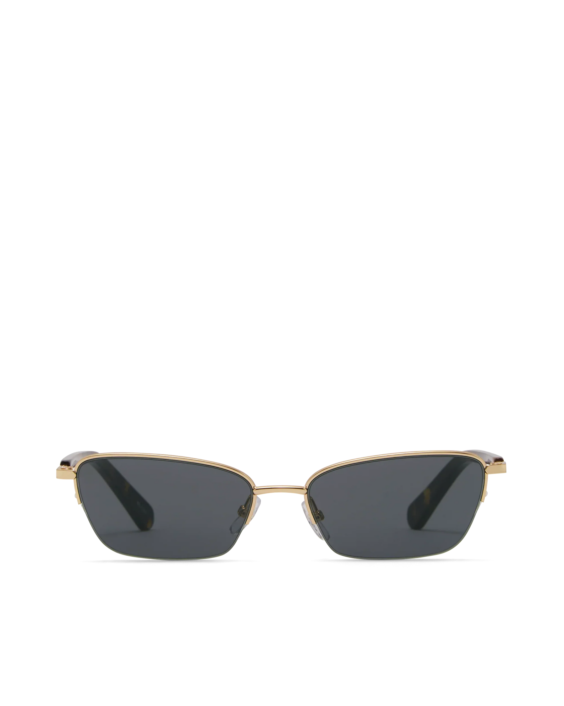 The Lydia Sunglasses Havana Tort Gold Smoke
