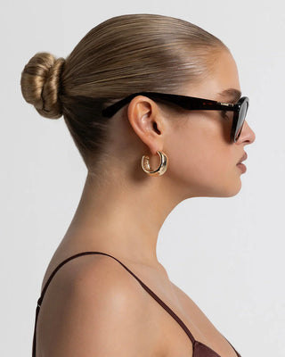 The Riley Sunglasses Havana Tort Chocolate