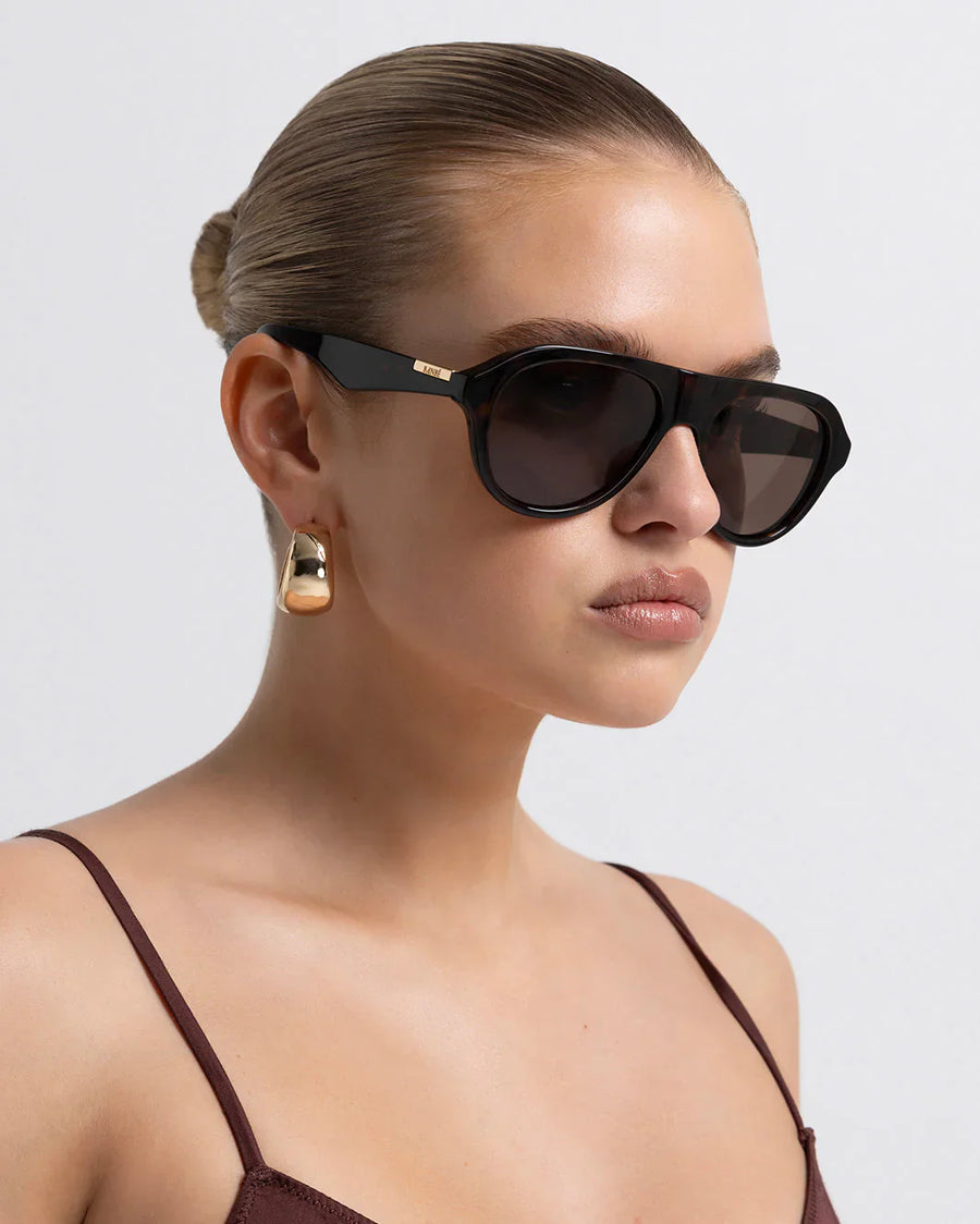 The Riley Sunglasses Havana Tort Chocolate