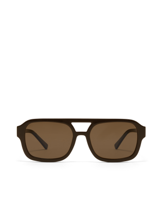 The Del Ray Sunglasses Dark Chocolate