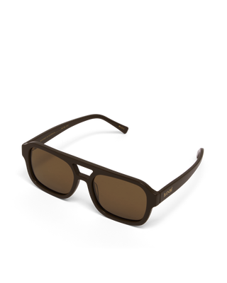 The Del Ray Sunglasses Dark Chocolate