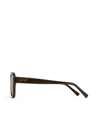 The Del Ray Sunglasses Dark Chocolate