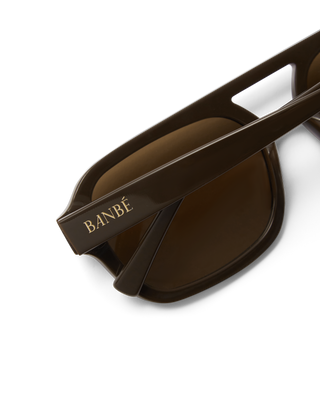 The Del Ray Sunglasses Dark Chocolate