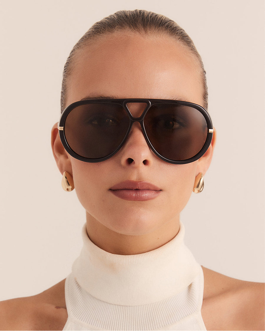 The Harley Sunglasses Dark Cacao Espresso