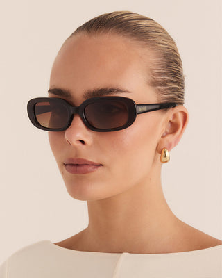 The Willow Sunglasses Dark Mocha