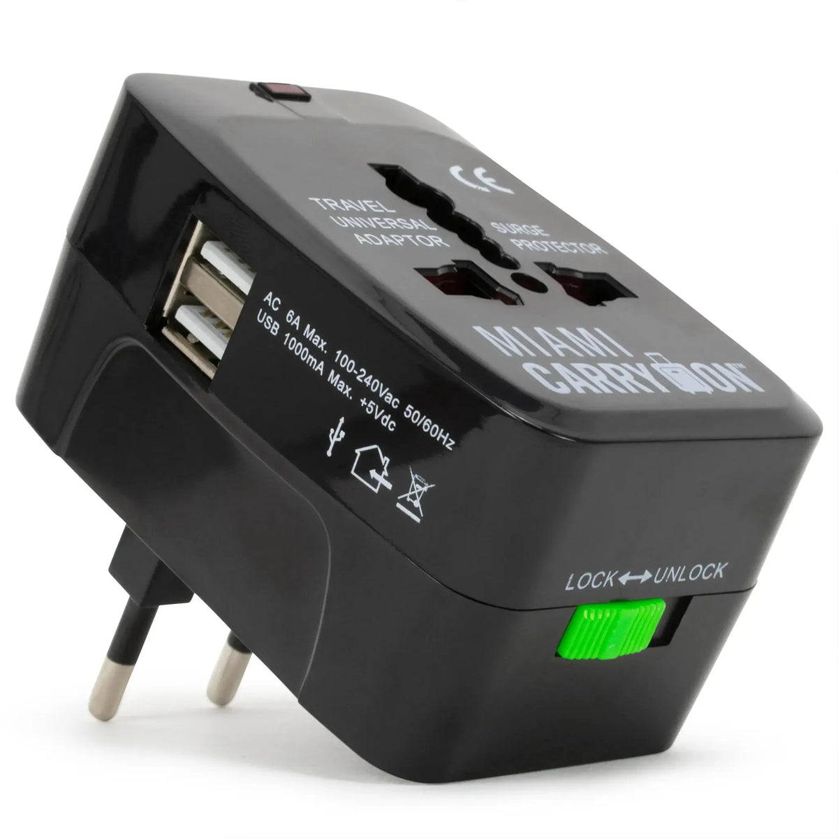 International Travel Adapter with USB Ports - Glamourous Grace