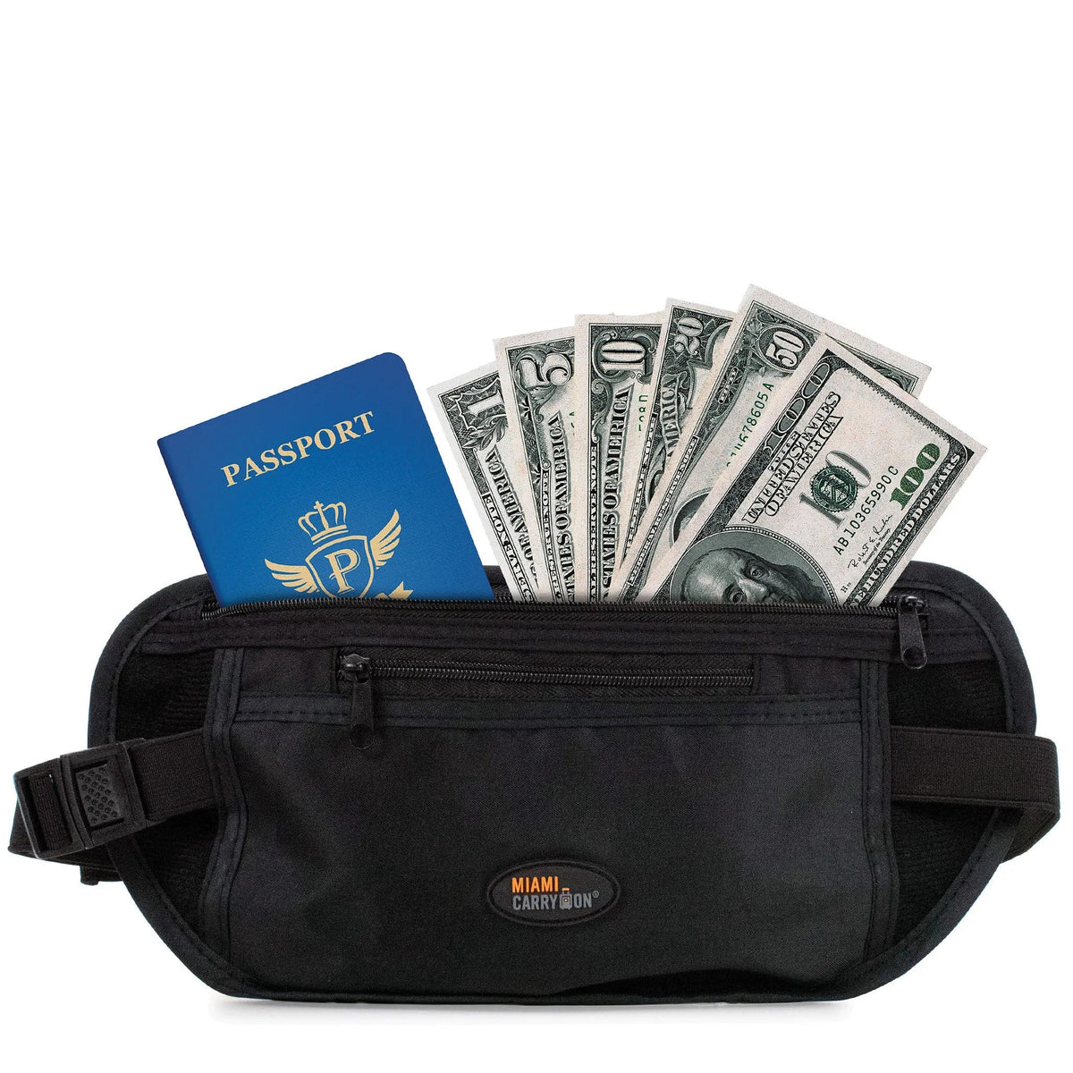 Hidden Money & Passport Belt - Glamourous Grace