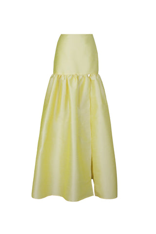 TOLEDO SKIRT IN SOFT YELLOW - Glamourous Grace
